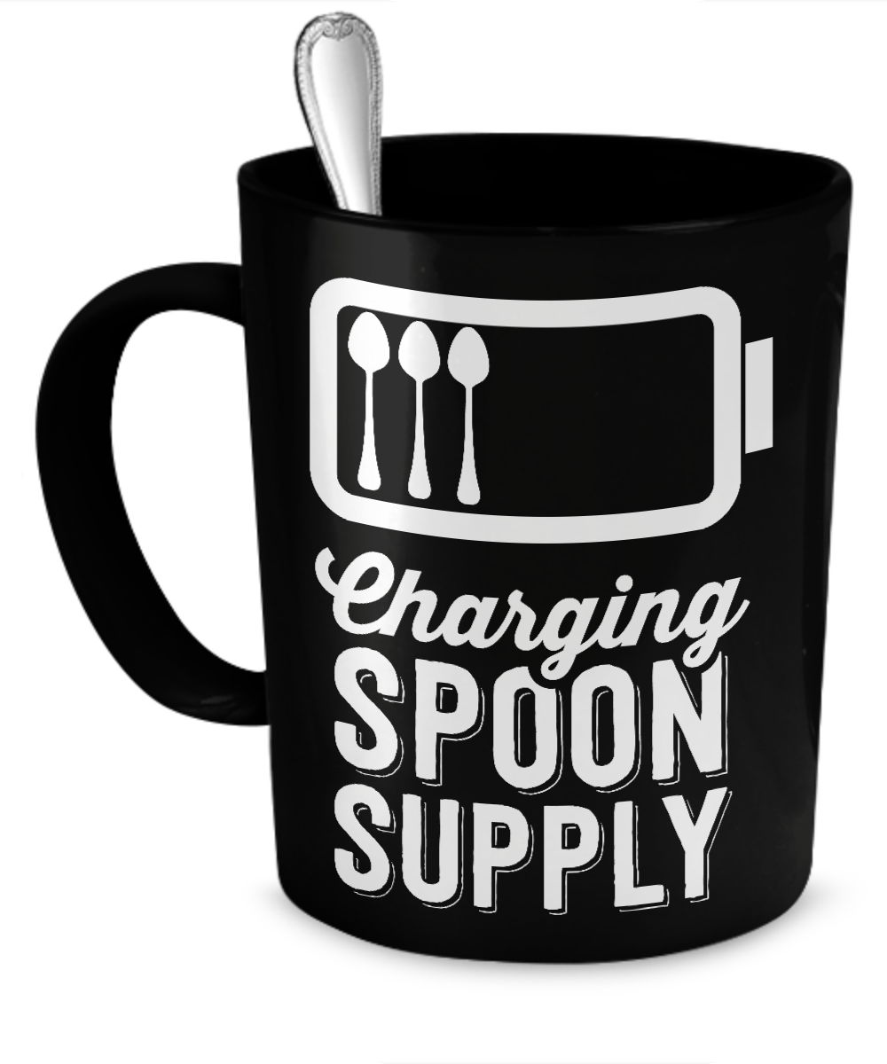 Charging Spoon Supply Mug - The Unchargeables