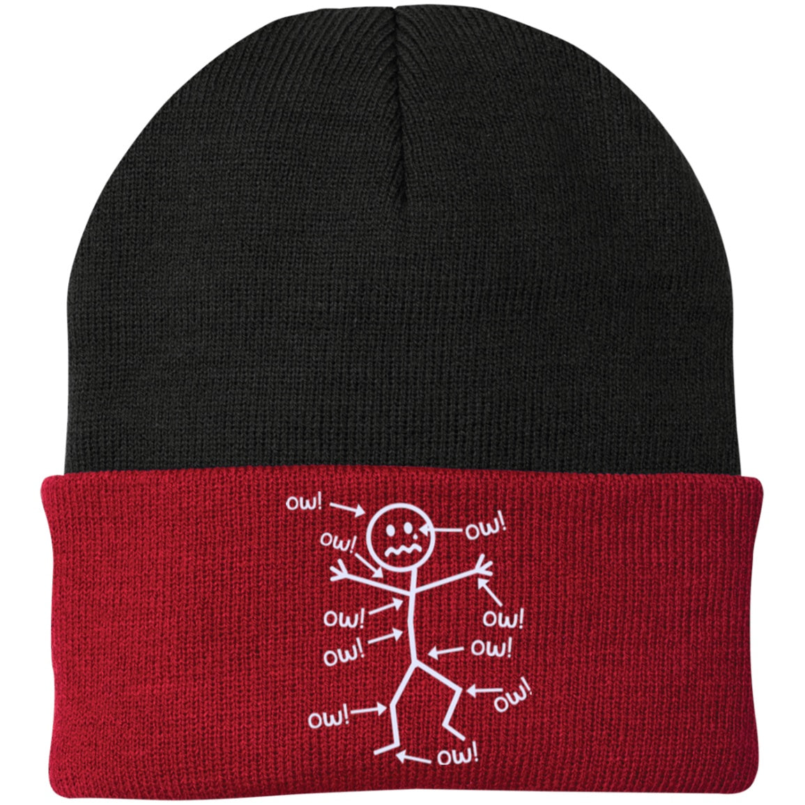 Ow Ow Ow Knit Cap - The Unchargeables