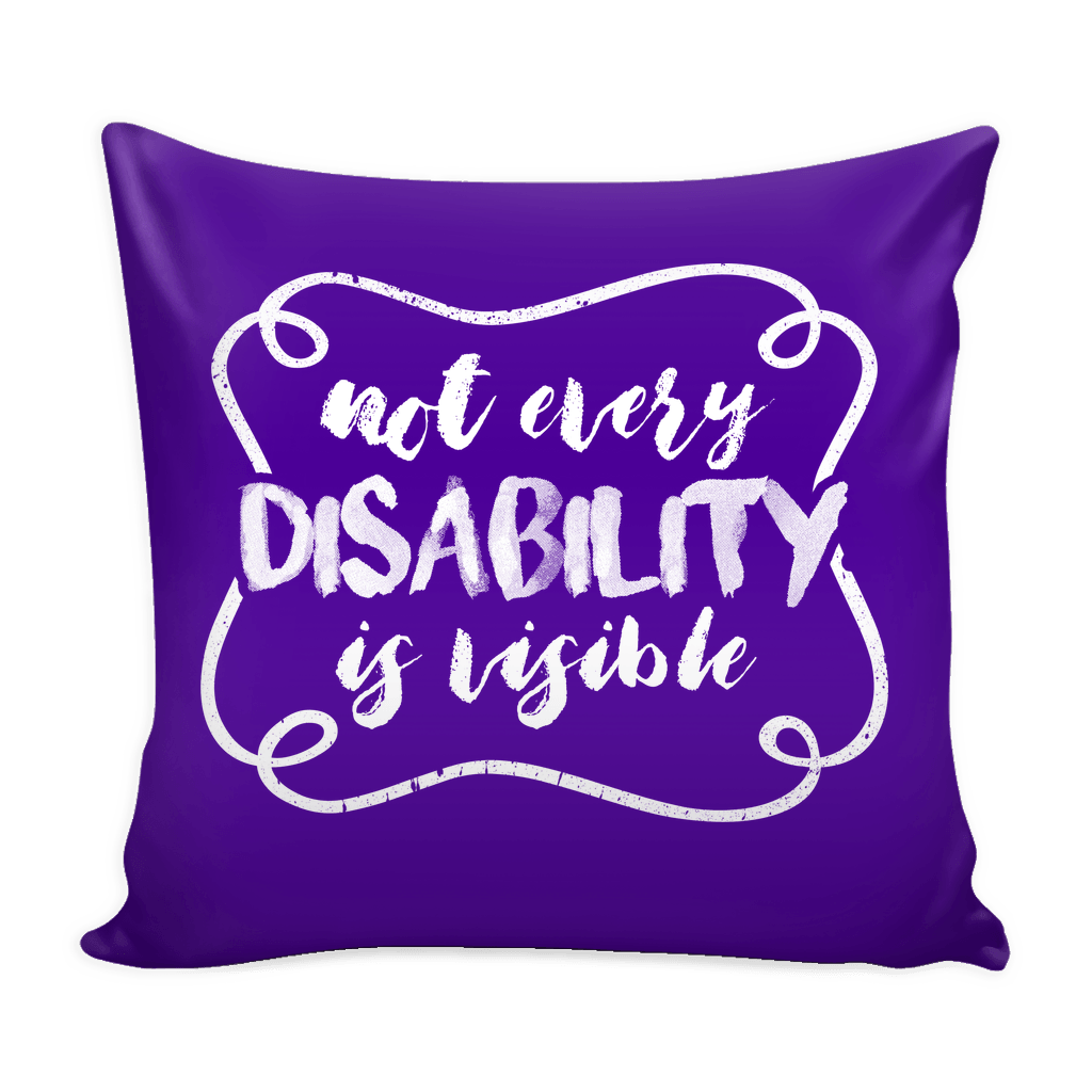 Invisible Disability Pillowcase 16" - The Unchargeables