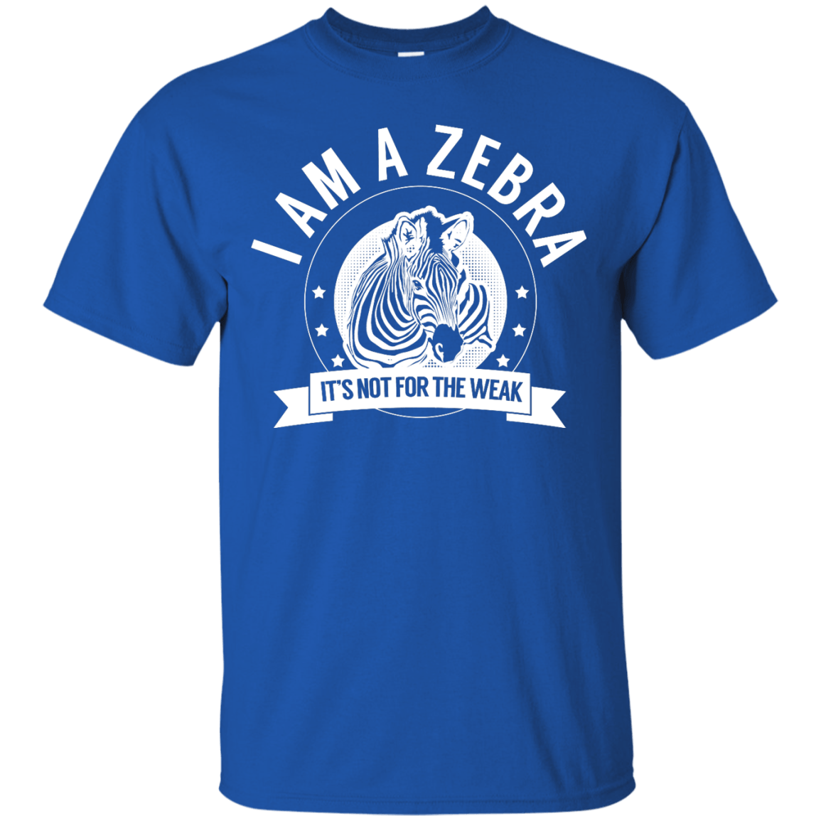 Zebra Warrior Not for the Weak Unisex Shirt - The Unchargeables