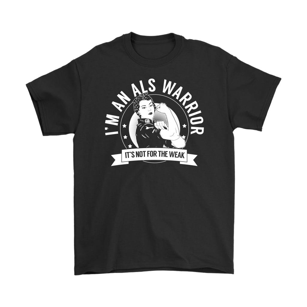 Amyotrophic Lateral Sclerosis Awareness T-Shirt ALS Warrior NFTW Shirt - The Unchargeables