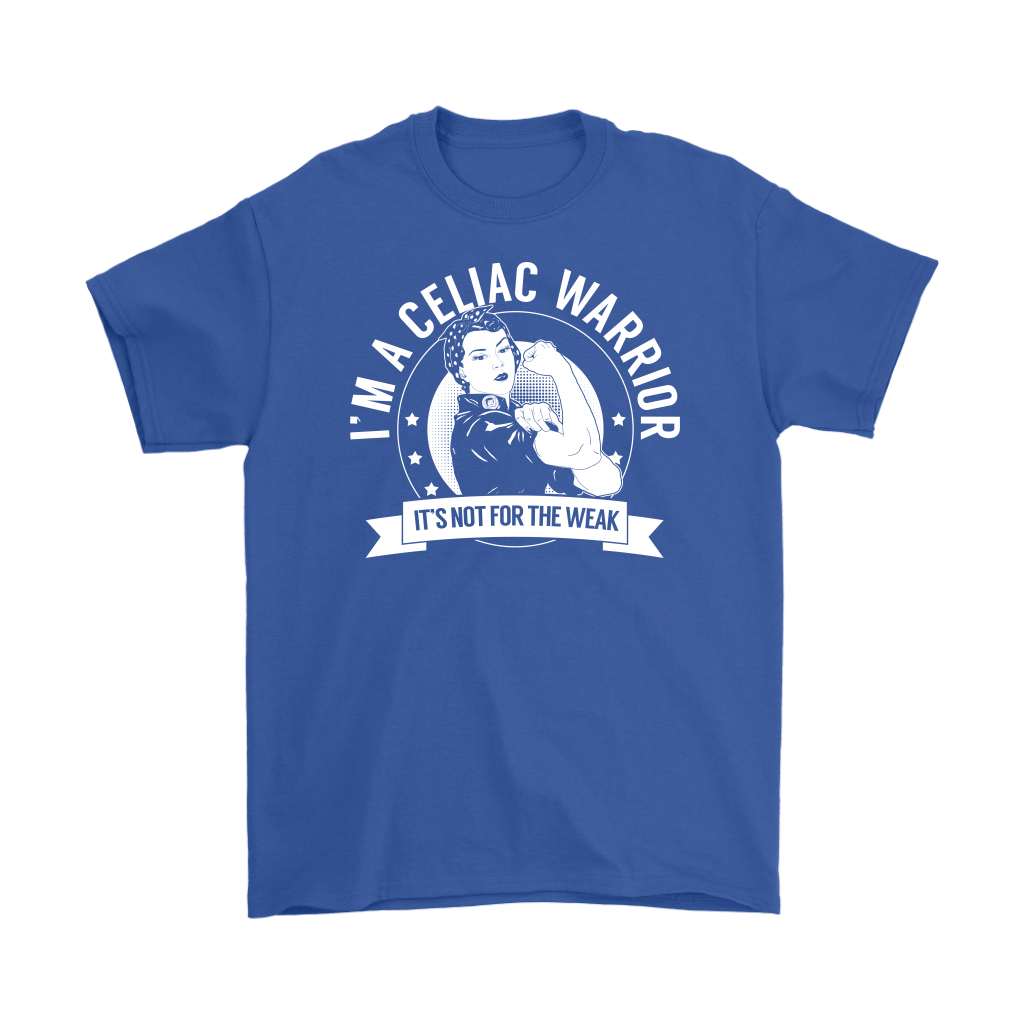 Celiac Disease Awareness T-shirt Celiac Warrior NFTW - The Unchargeables