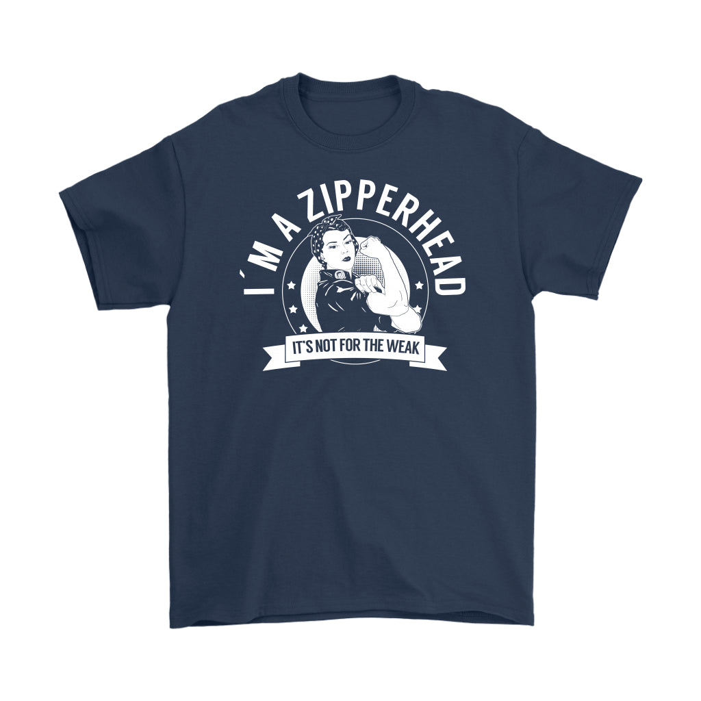 T-shirt - Chiari Malformation Awareness T-Shirt I&#39;m A Zipperhead NFTW
