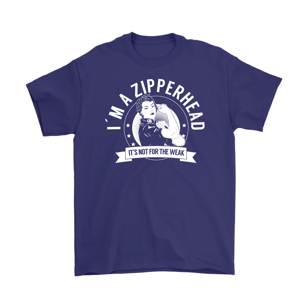 Chiari Malformation Awareness T-Shirt I&#39;m A Zipperhead NFTW - The Unchargeables