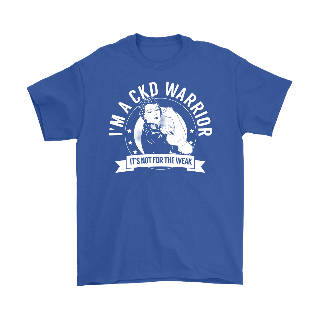 Chronic Kidney Disease Awareness T-Shirt CKD Warrior NFTW - The Unchargeables