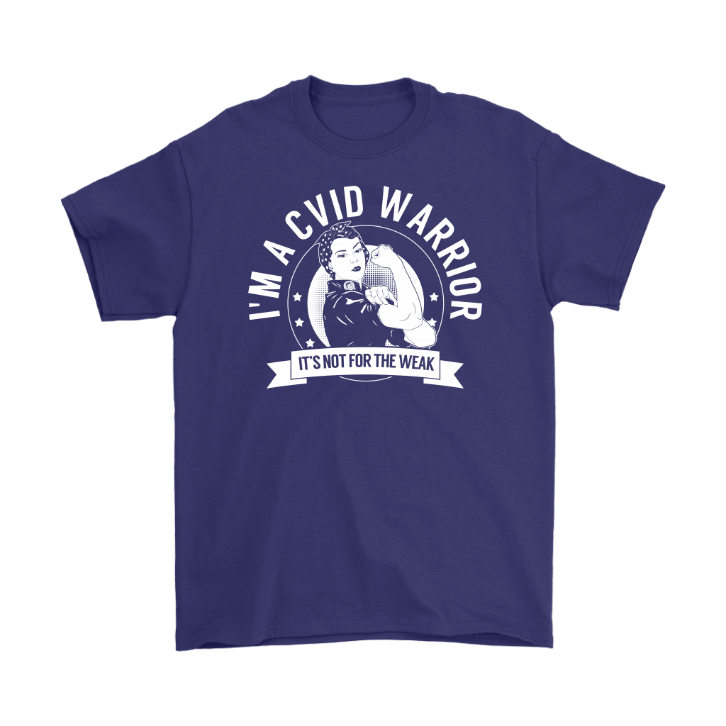 Common Variable Immunodeficiency Awareness T-Shirt CVID Warrior NFTW - The Unchargeables