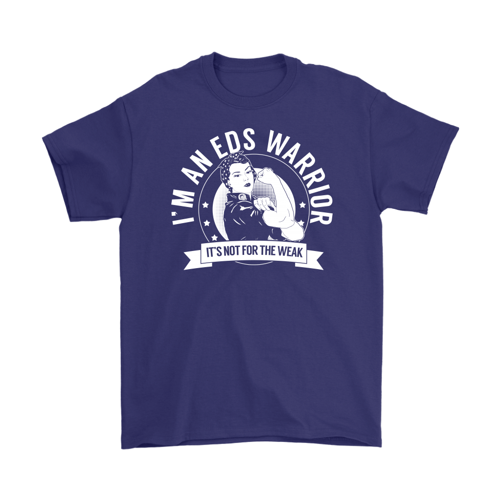 Ehlers Danlos Syndrome Awareness EDS Warrior NFTW Unisex T-Shirt - The Unchargeables