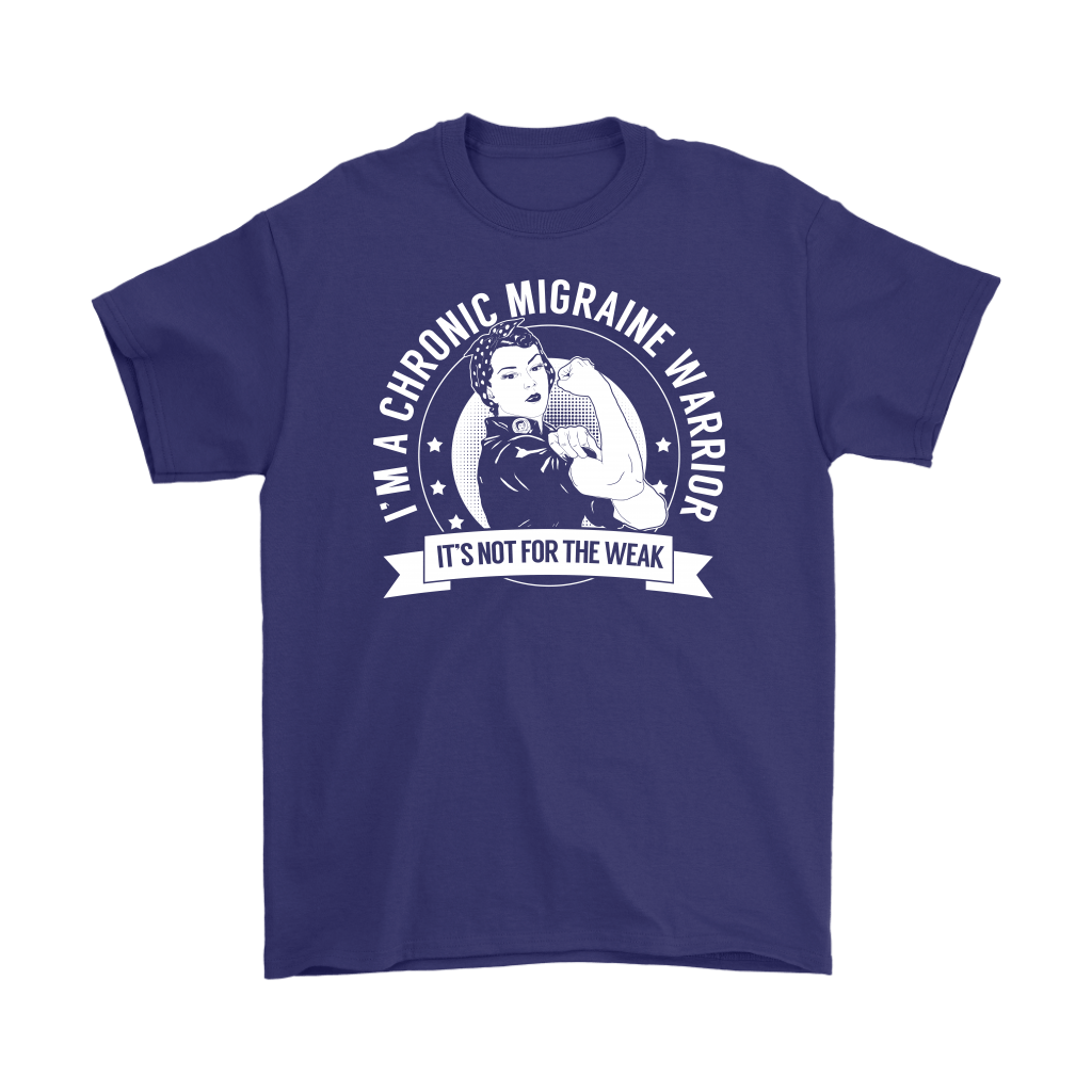 Migraine Awareness T-Shirt Migraine Warrior NFTW - The Unchargeables