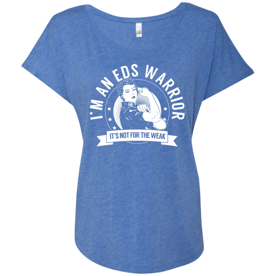 Ehlers Danlos Syndrome - EDS Warrior Not for the Weak Dolman Sleeve - The Unchargeables