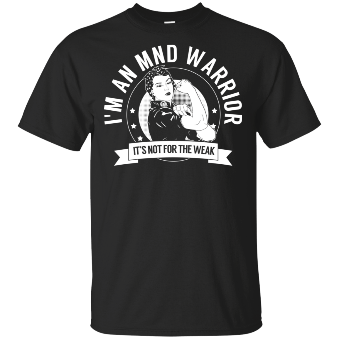 Motor Neurone Disease - MND Warrior NFTW Cotton Unisex Shirt - The Unchargeables