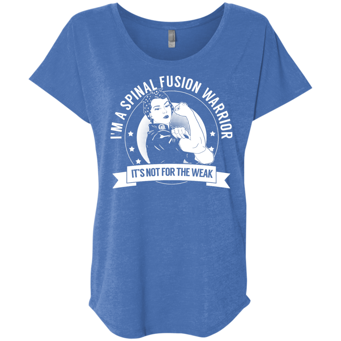 Spinal Fusion Warrior Not For The Weak Dolman Sleeve - The Unchargeables
