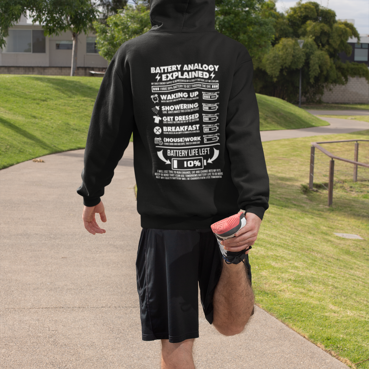 Battery Analogy Hoodie (Back Print) (Legacy Collection)