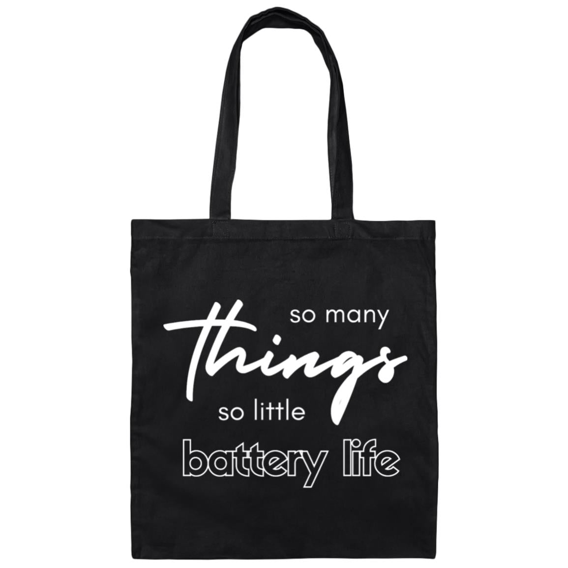 So Many Things Canvas Tote Bag (Light)