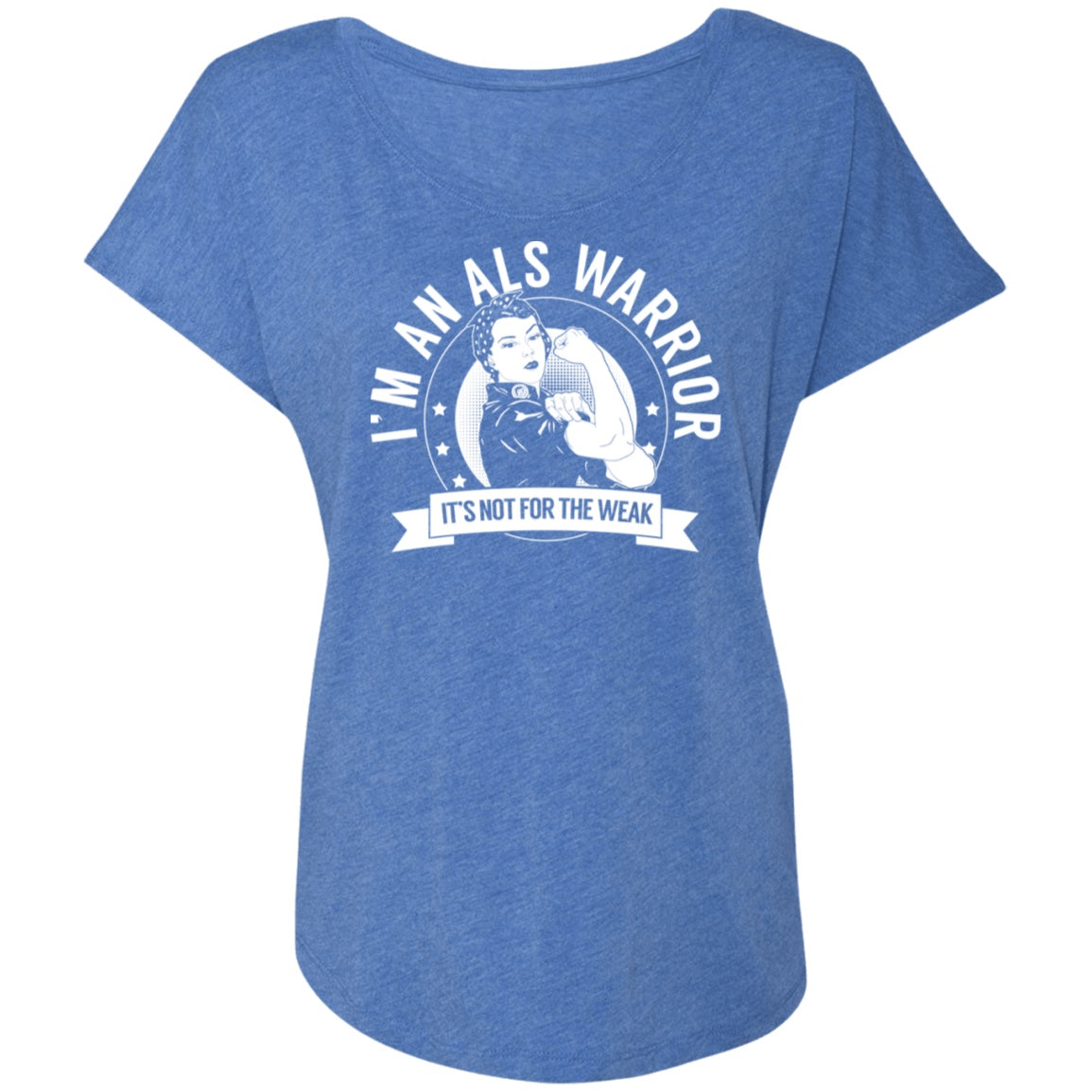 Amyotrophic Lateral Sclerosis - ALS Warrior Not For The Weak Shirts, Tank And Hoodie - The Unchargeables