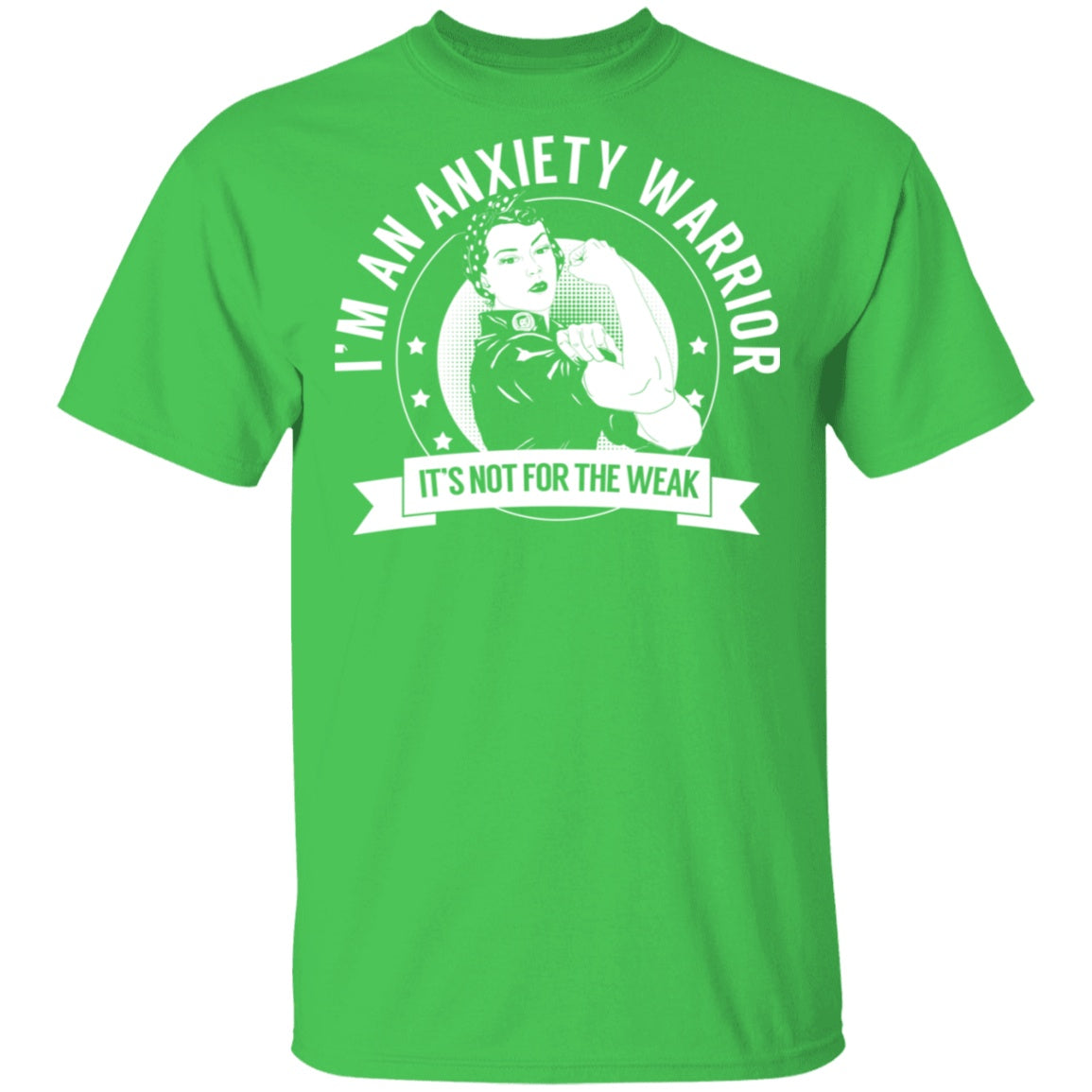 Anxiety Warrior Not For The Weak Shirts, Tank And Hoodie - The Unchargeables