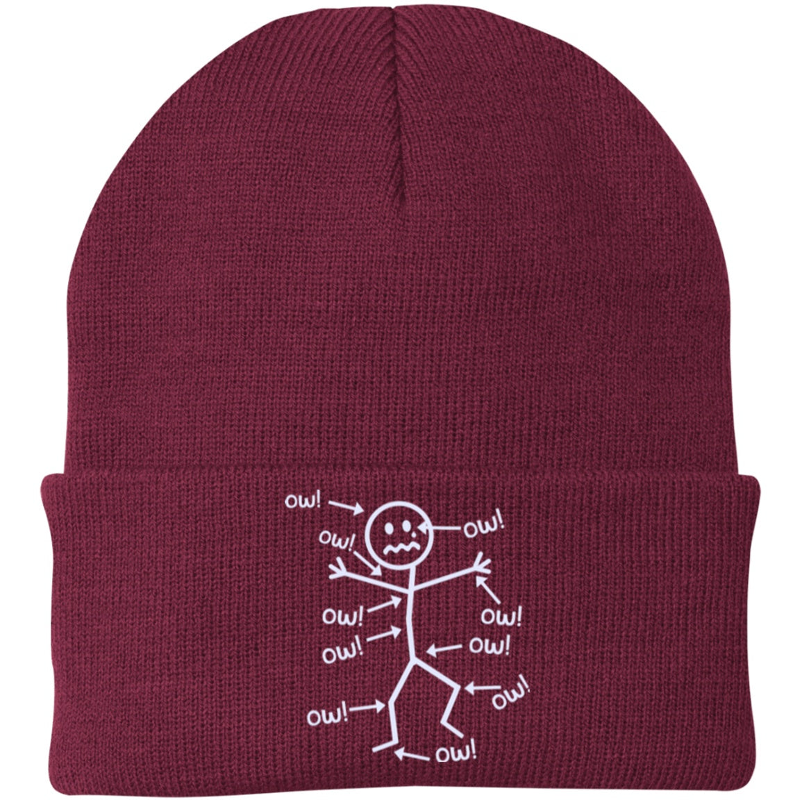 Ow Ow Ow Knit Cap - The Unchargeables