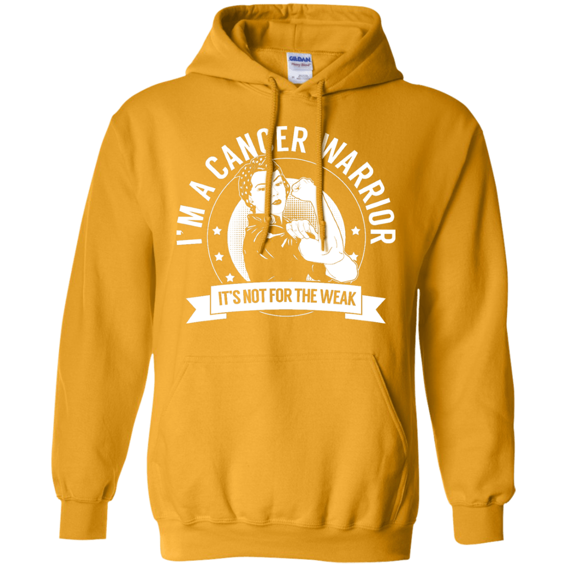 Cancer Warrior NFTW  Pullover Hoodie 8 oz - The Unchargeables