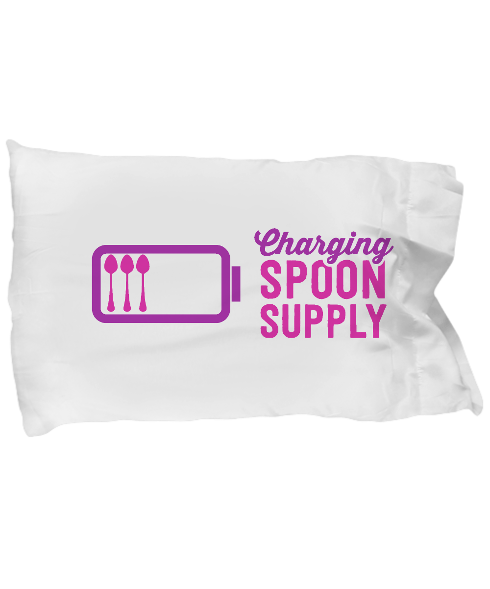 Charging Spoon Supply Big Pillow Case - The Unchargeables
