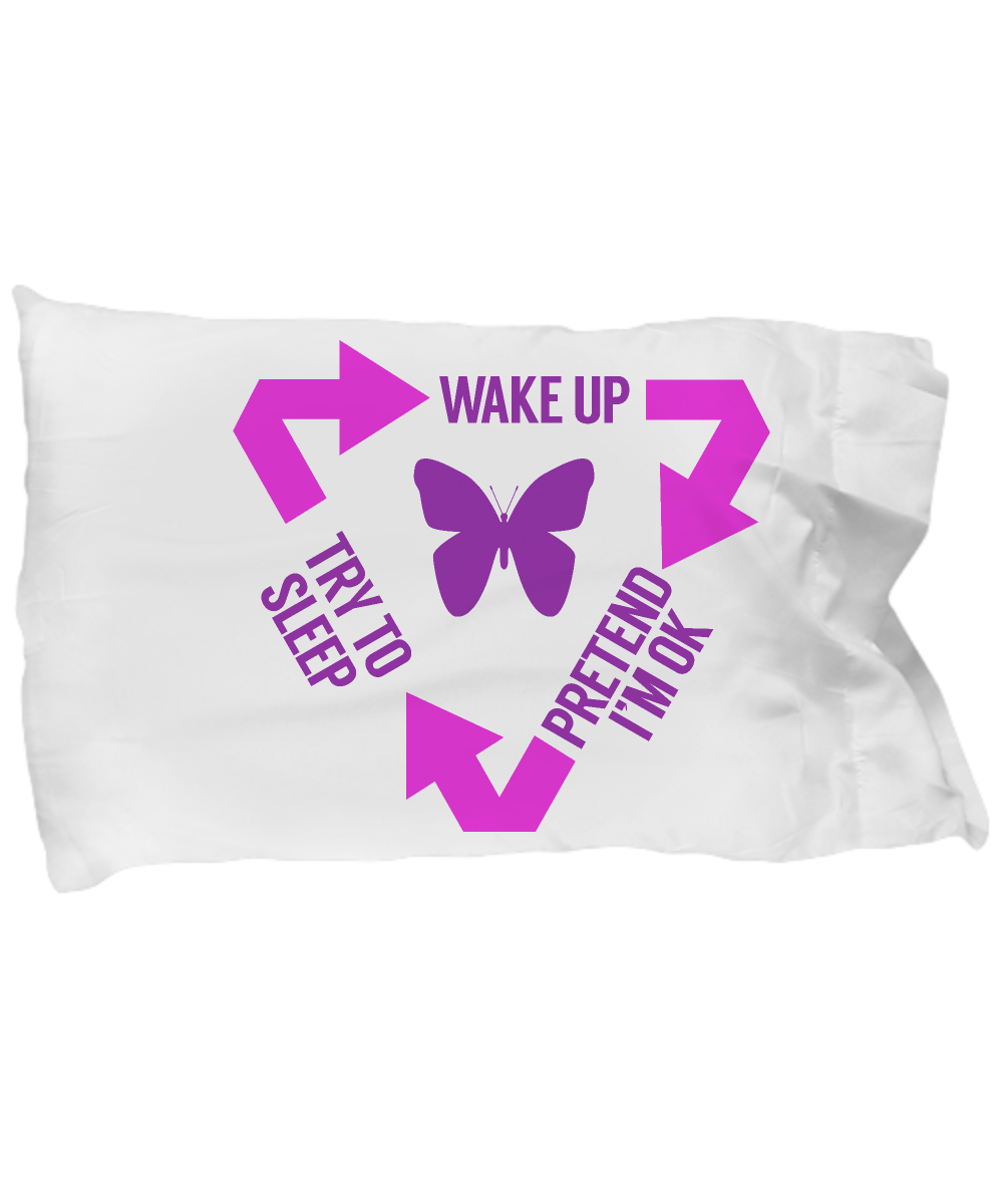 Try To Sleep Pillow Case - The Unchargeables