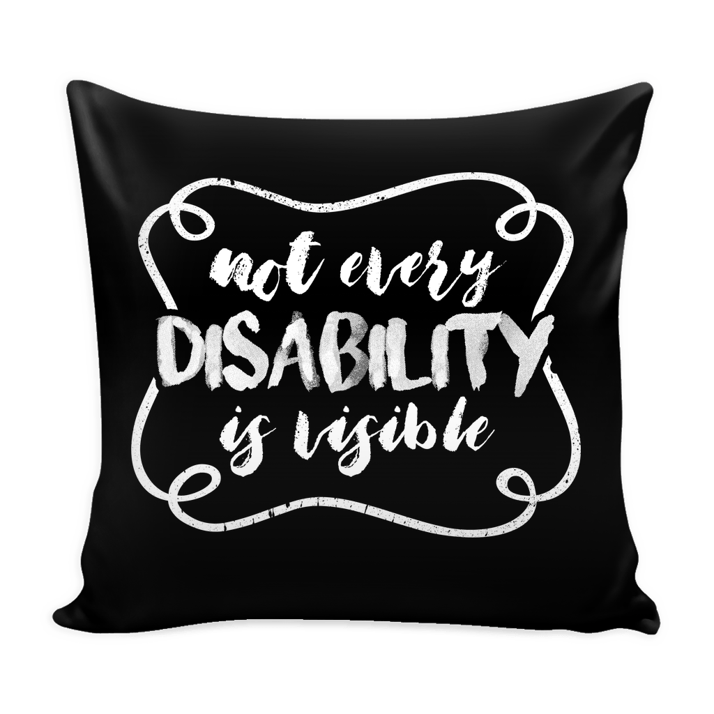 Invisible Disability Pillowcase 16&quot; - The Unchargeables