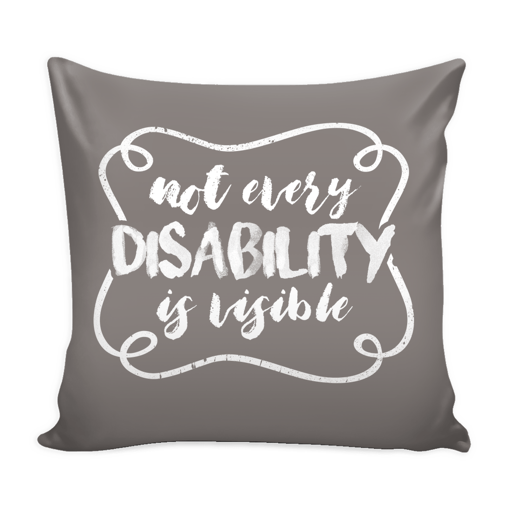 Invisible Disability Pillowcase 16&quot; - The Unchargeables