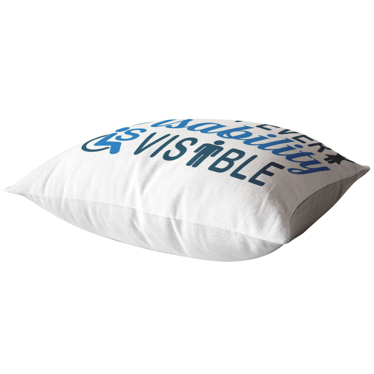 Invisible Disability With Icons Pillow - The Unchargeables