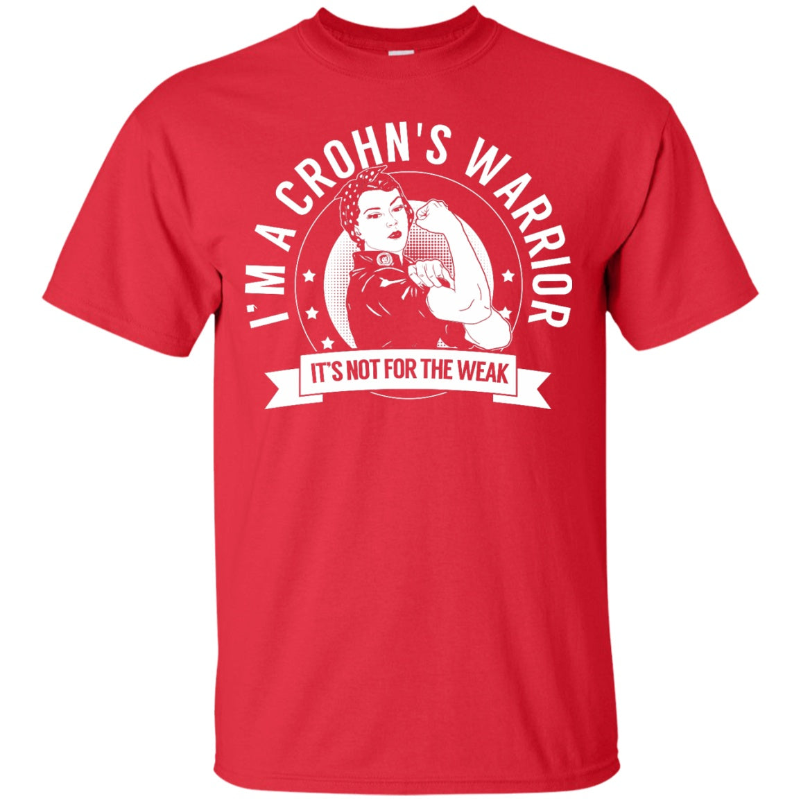 Crohn&#39;s Warrior Not For The Weak Unisex Shirt - The Unchargeables
