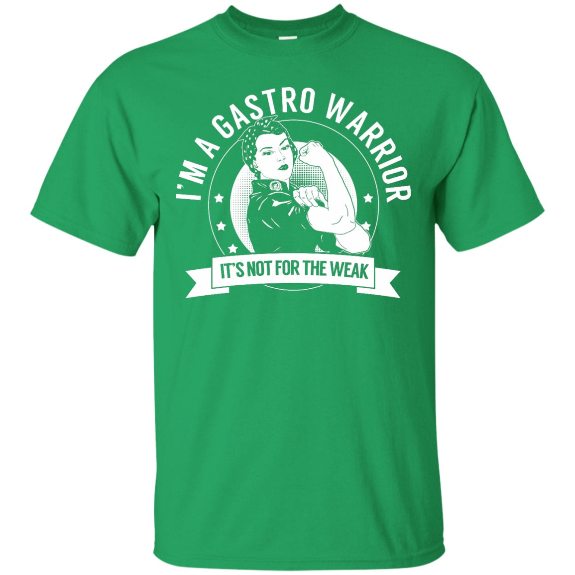 Gastroparesis - Gastro Warrior Not for the Weak Unisex Shirt - The Unchargeables