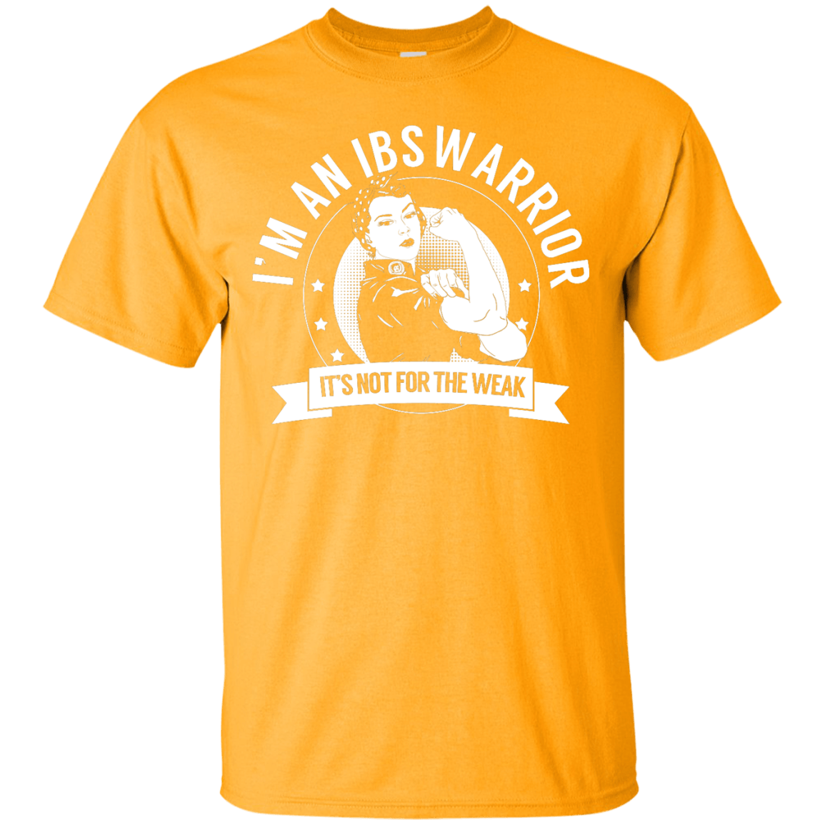 Irritable Bowel Syndrome - IBS Warrior Not for the Weak Unisex Shirt - The Unchargeables