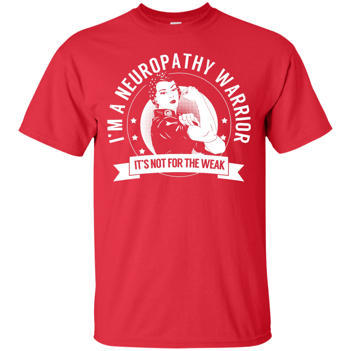 Neuropathy Warrior Not For The Weak Unisex Shirt - The Unchargeables