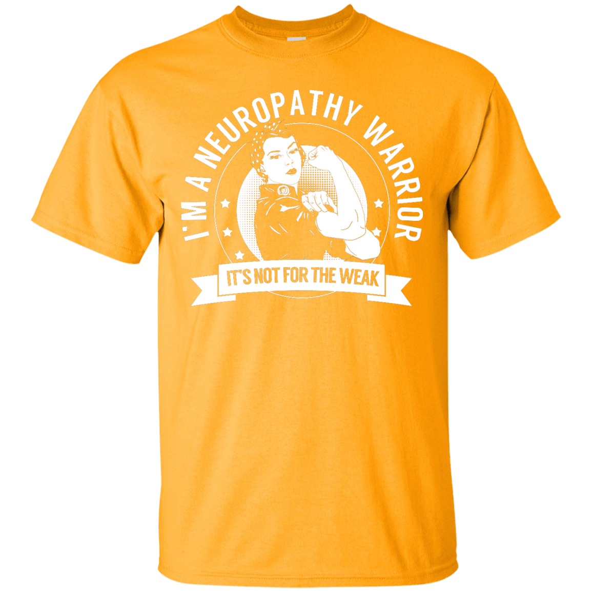 Neuropathy Warrior Not For The Weak Unisex Shirt - The Unchargeables