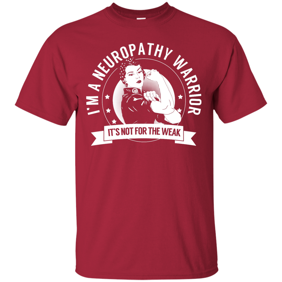 Neuropathy Warrior Not For The Weak Unisex Shirt - The Unchargeables