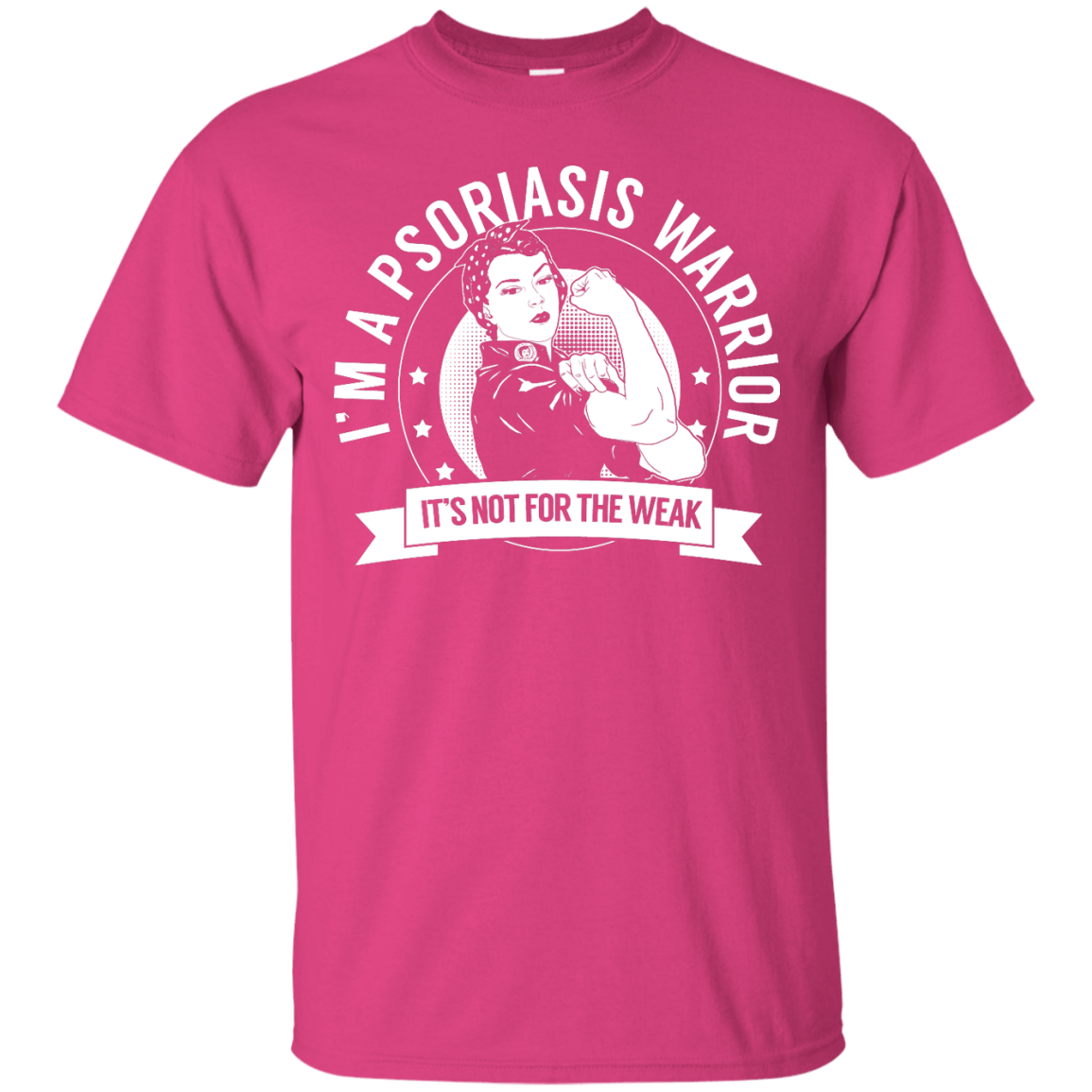 Psoriasis Warrior Not For The Weak Unisex Shirt - The Unchargeables