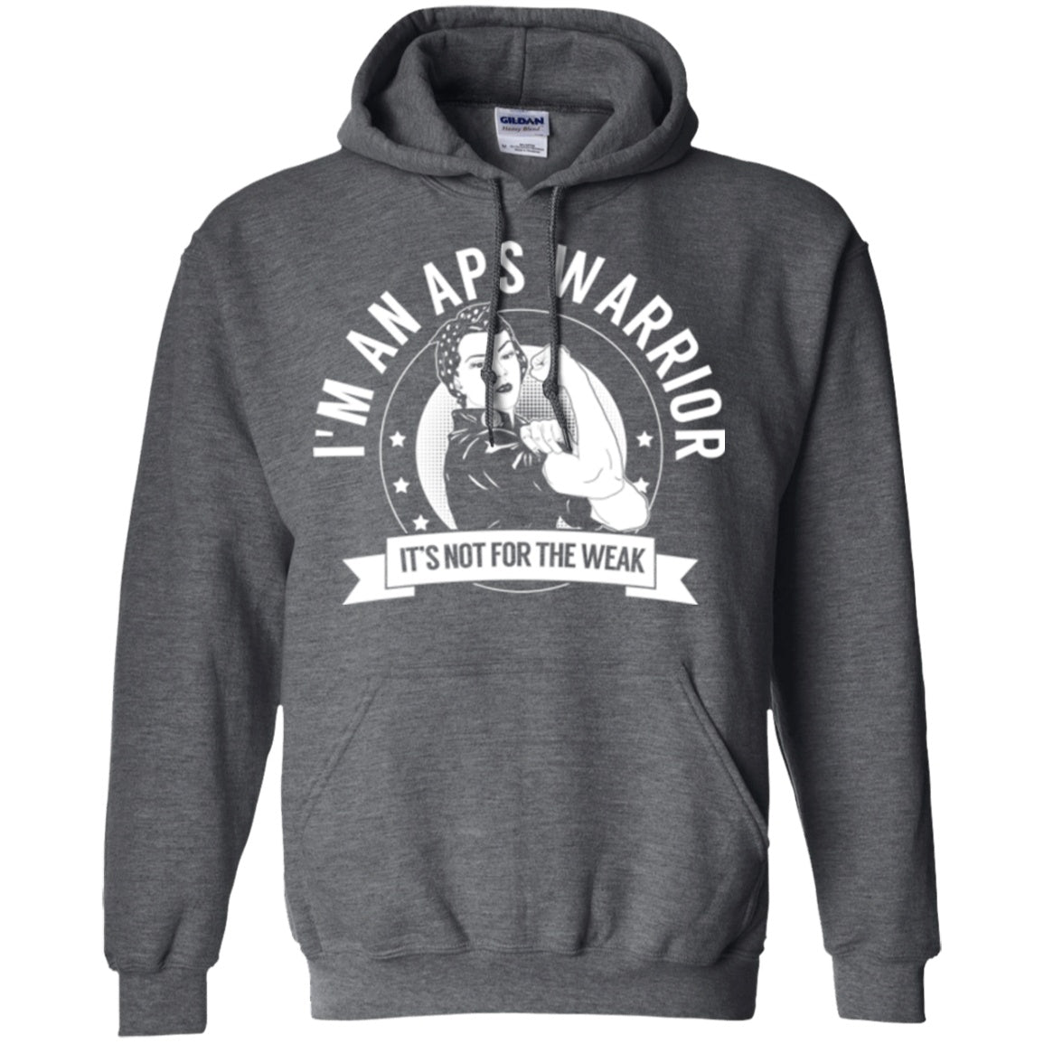 Antiphospholipid Antibody Syndrome - APS Warrior NFTW Pullover Hoodie 8 oz. - The Unchargeables