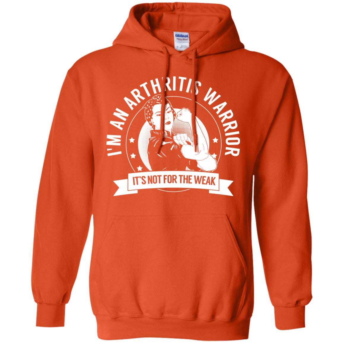 Arthritis Warrior NFTW Pullover Hoodie 8 oz. - The Unchargeables