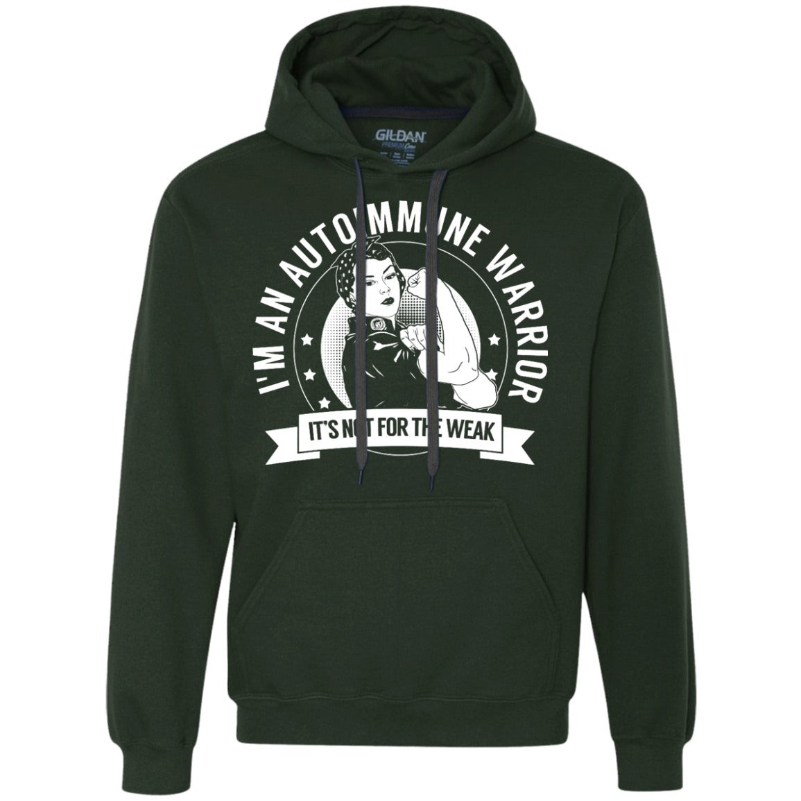 Autoimmune Warrior NFTW Pullover Hoodie - The Unchargeables