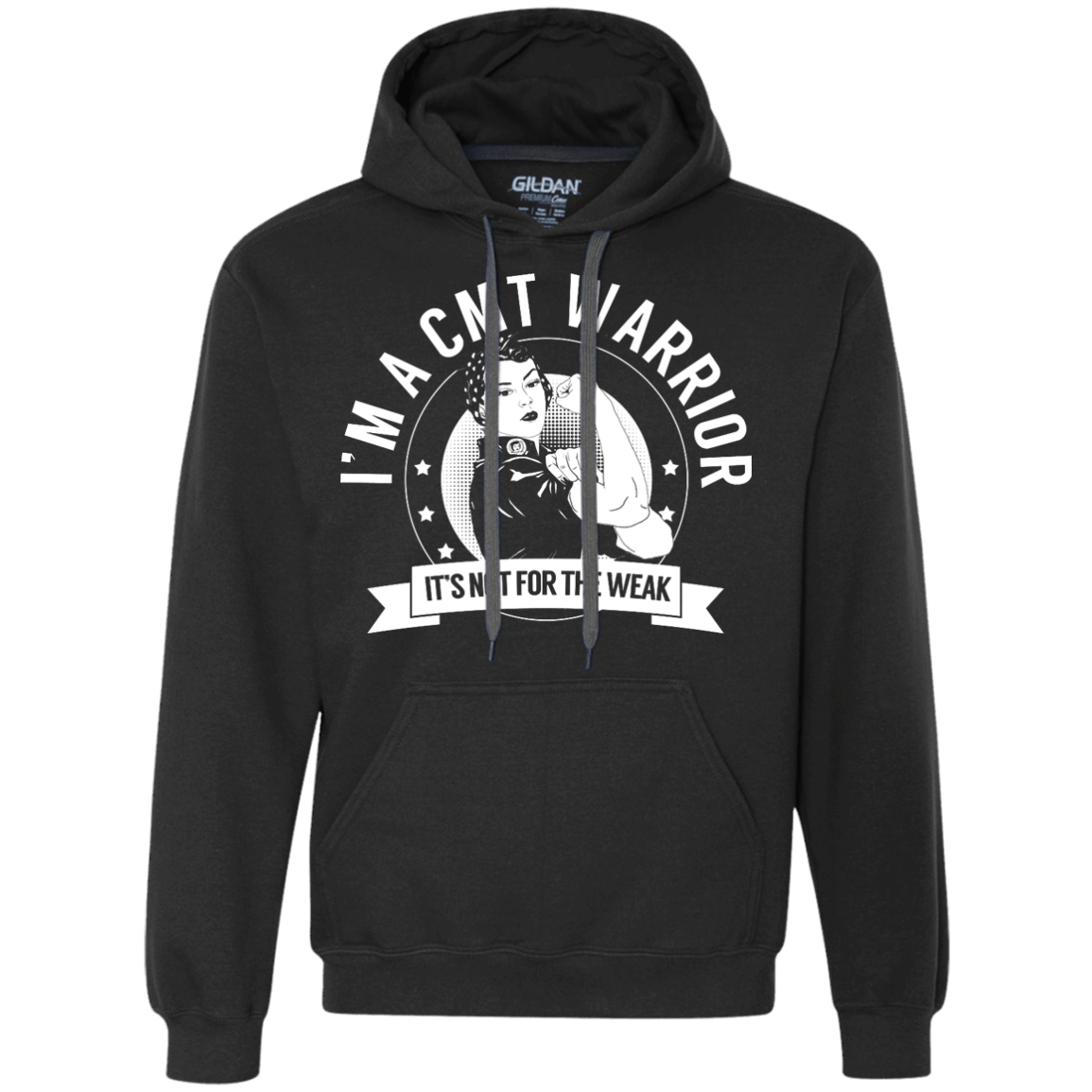Charcot-Marie-Tooth Disease- CMT Warrior Not For The Weak Pullover Hoodie - The Unchargeables