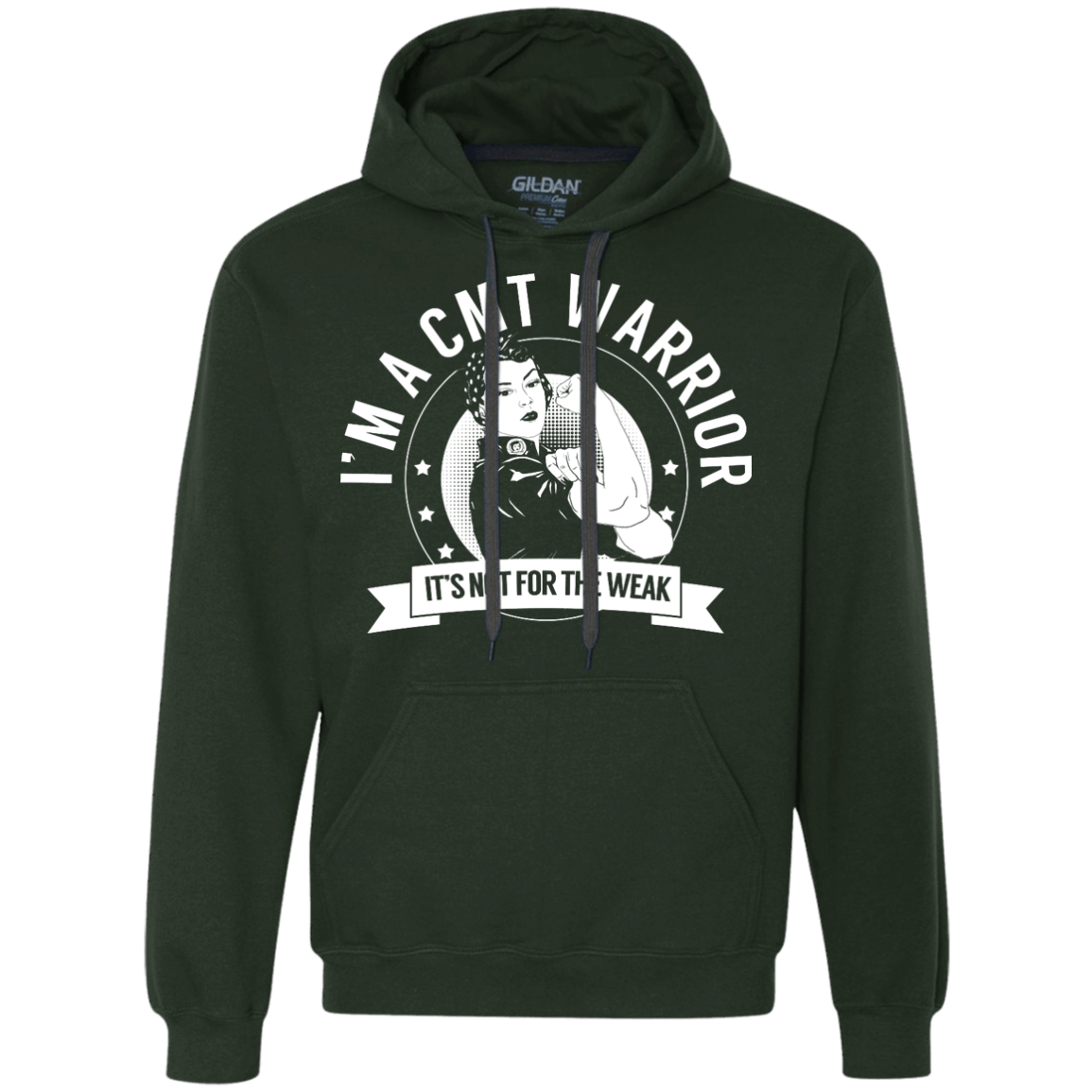 Charcot-Marie-Tooth Disease- CMT Warrior Not For The Weak Pullover Hoodie - The Unchargeables