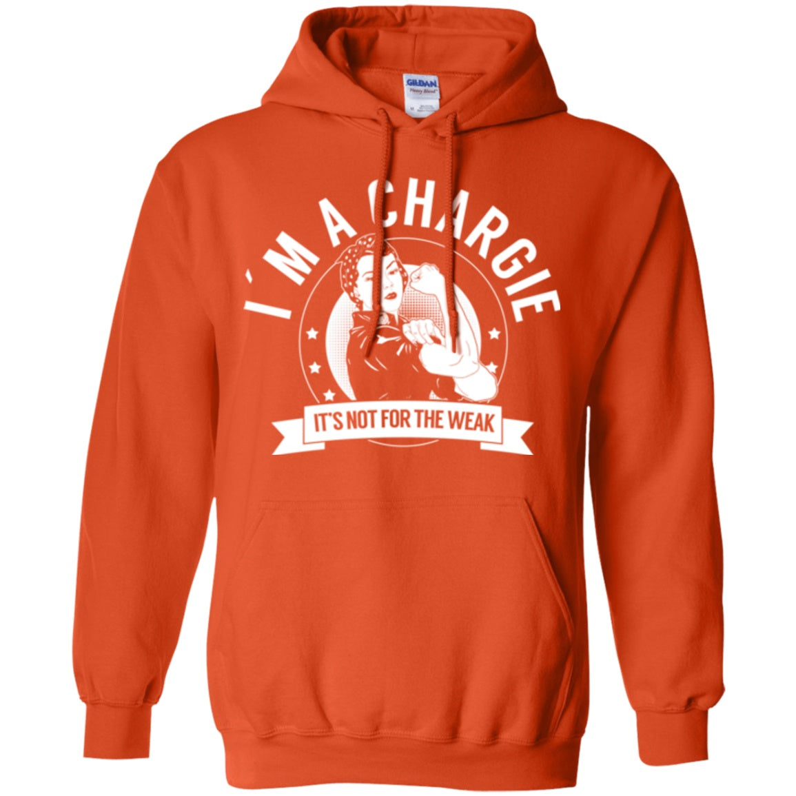 Chargie Not For The Weak Pullover Hoodie 8 oz. - The Unchargeables