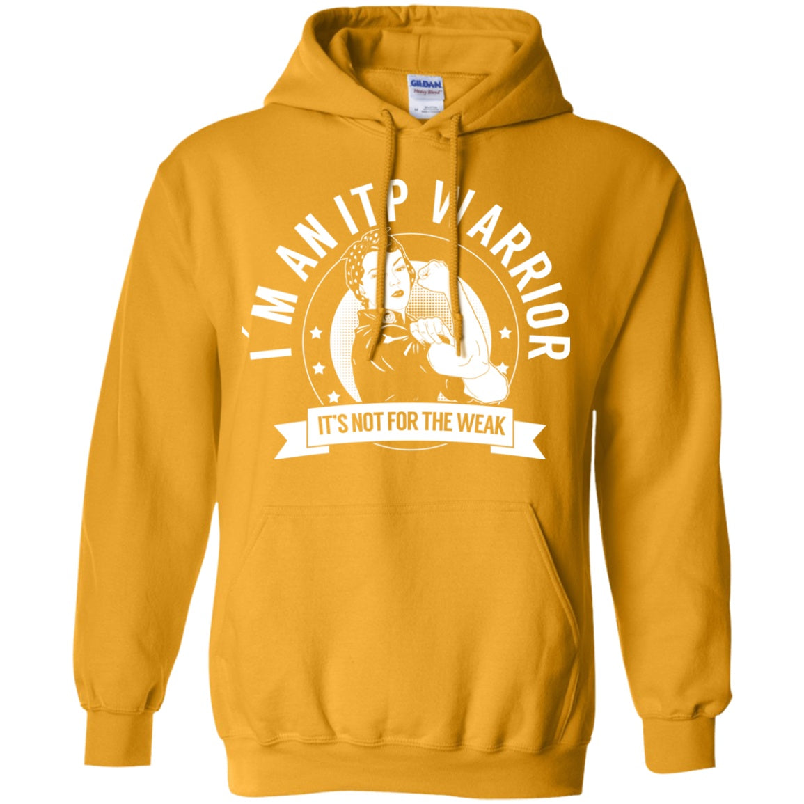 Immune Thrombocytopenic Purpura - ITP Warrior NFTW Pullover Hoodie 8 oz. - The Unchargeables
