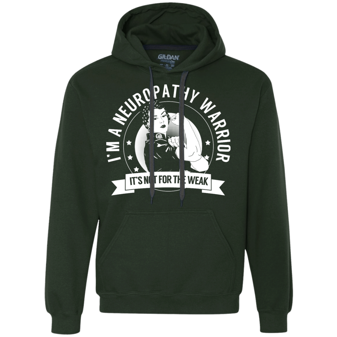Neuropathy Warrior Not For The Weak Pullover Hoodie - The Unchargeables