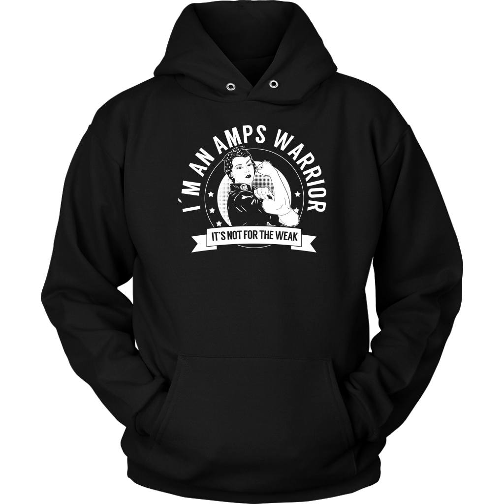 AMPS Warrior NFTW Hoodie For AMPS Awareness - The Unchargeables