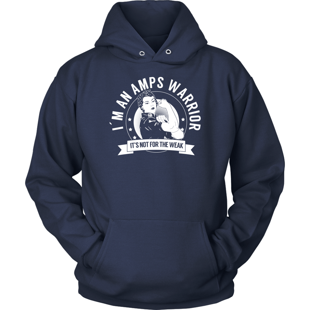 AMPS Warrior NFTW Hoodie For AMPS Awareness - The Unchargeables
