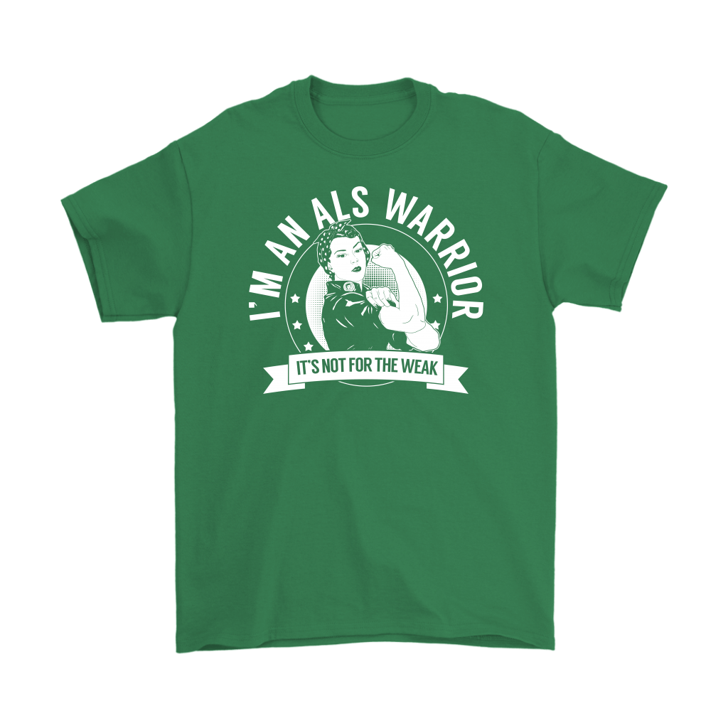Amyotrophic Lateral Sclerosis Awareness T-Shirt ALS Warrior NFTW Shirt - The Unchargeables