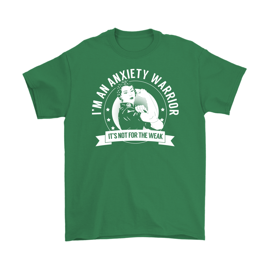 Anxiety Awareness T-Shirt Anxiety Warrior NFTW - The Unchargeables