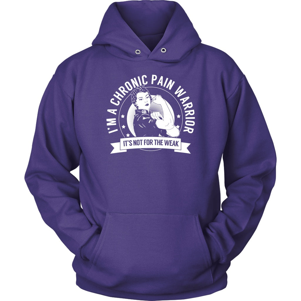 Chronic Pain Awareness Hoodie Chronic Pain Warrior NFTW - The Unchargeables