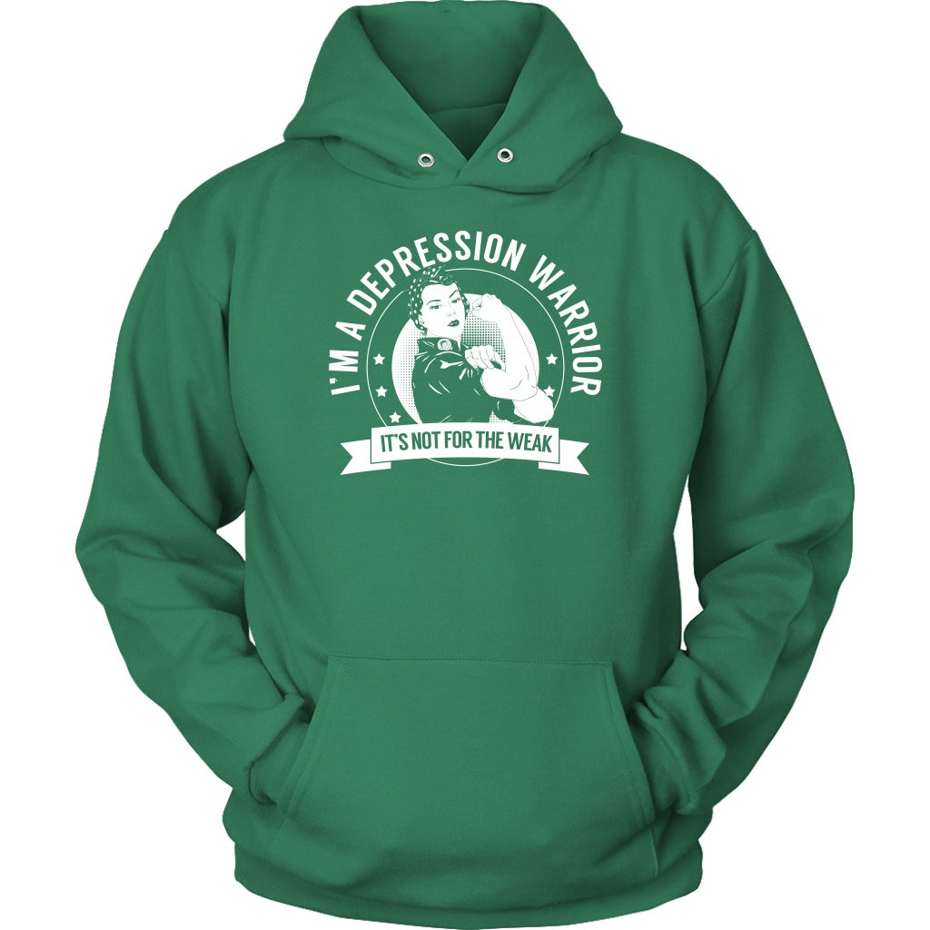 Depression Awareness Hoodie Depression Warrior NFTW - The Unchargeables