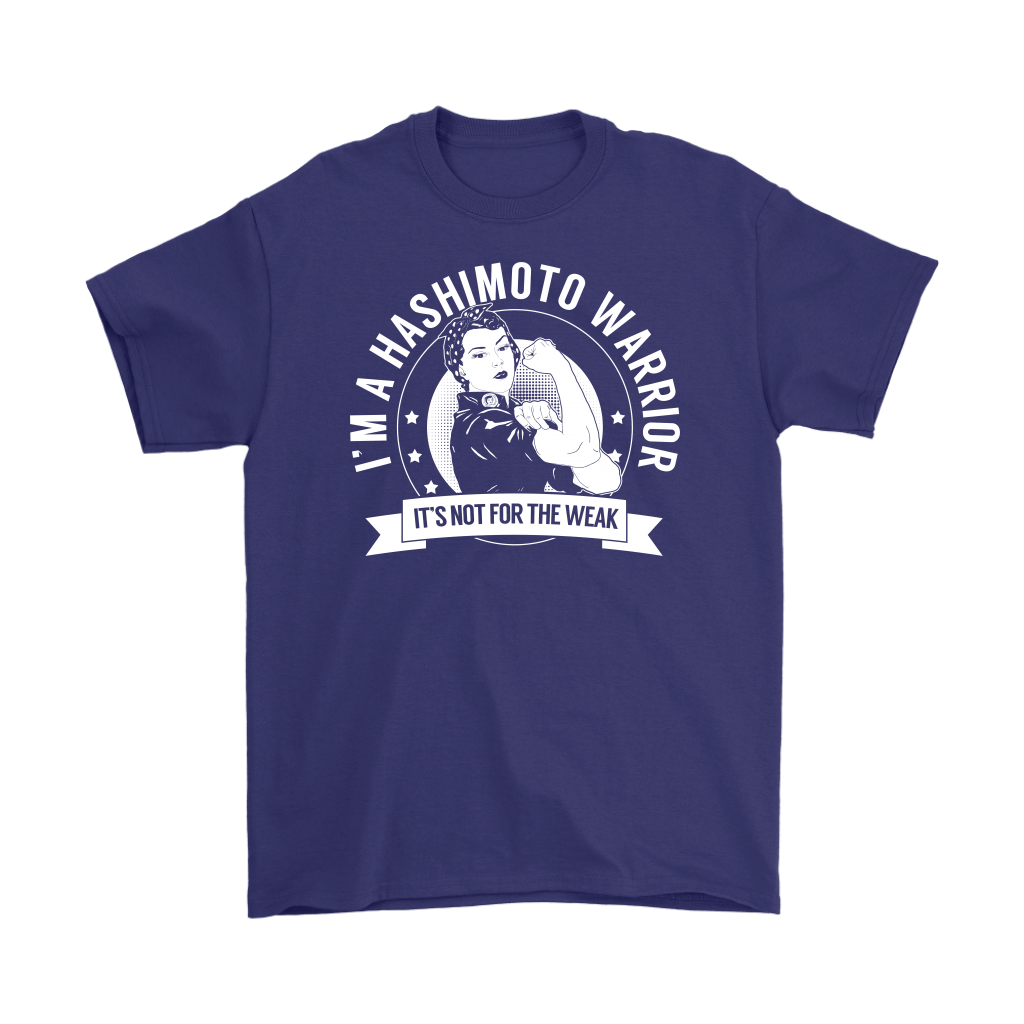 Hashimoto&#39;s Disease Awareness T-Shirt Hashimoto Warrior NFTW - The Unchargeables