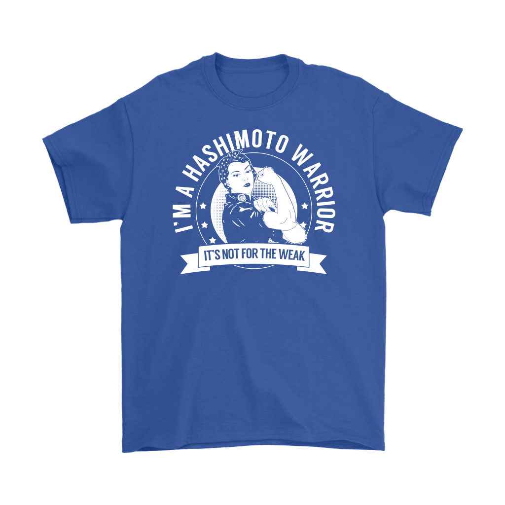 Hashimoto&#39;s Disease Awareness T-Shirt Hashimoto Warrior NFTW - The Unchargeables