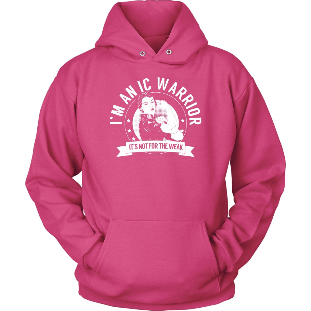 Interstitial Cystitis Awareness Hoodie IC Warrior NFTW - The Unchargeables